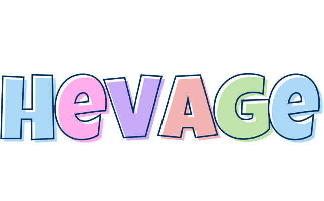 Hevage pastel logo
