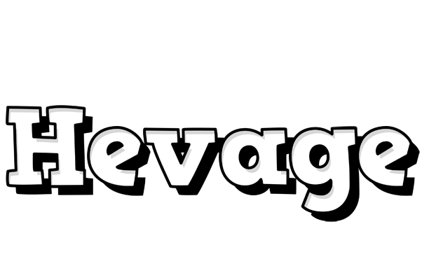 Hevage snowing logo