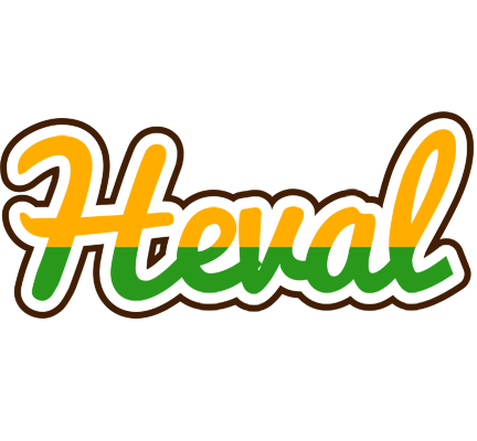 Heval banana logo