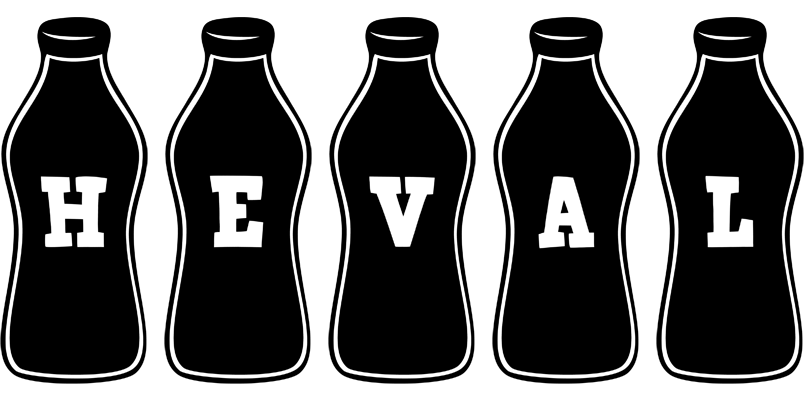 Heval bottle logo