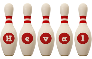 Heval bowling-pin logo