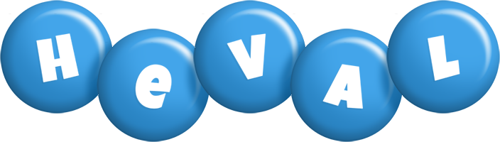 Heval candy-blue logo