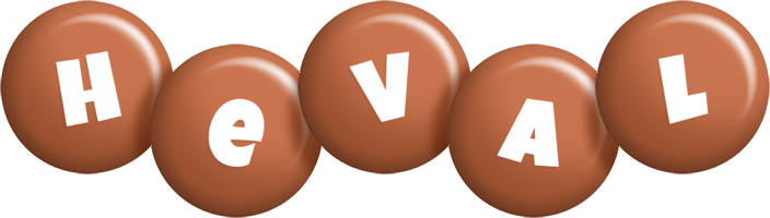 Heval candy-brown logo
