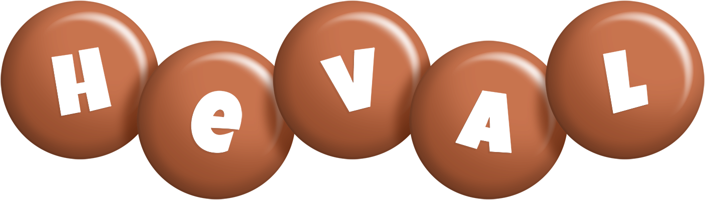 Heval candy-brown logo