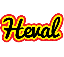 Heval flaming logo