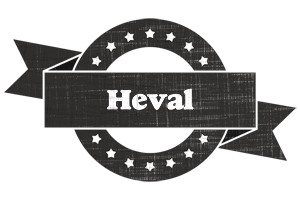 Heval grunge logo