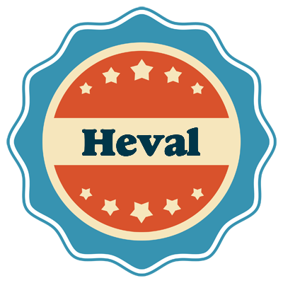 Heval labels logo