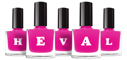 Heval nails logo