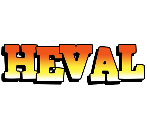 Heval sunset logo
