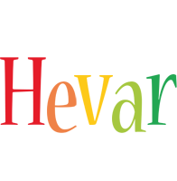 Hevar birthday logo