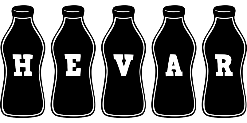 Hevar bottle logo
