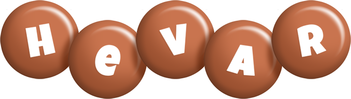 Hevar candy-brown logo