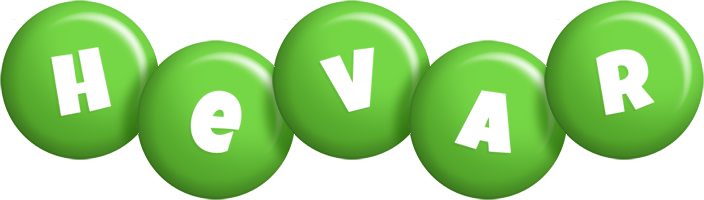 Hevar candy-green logo