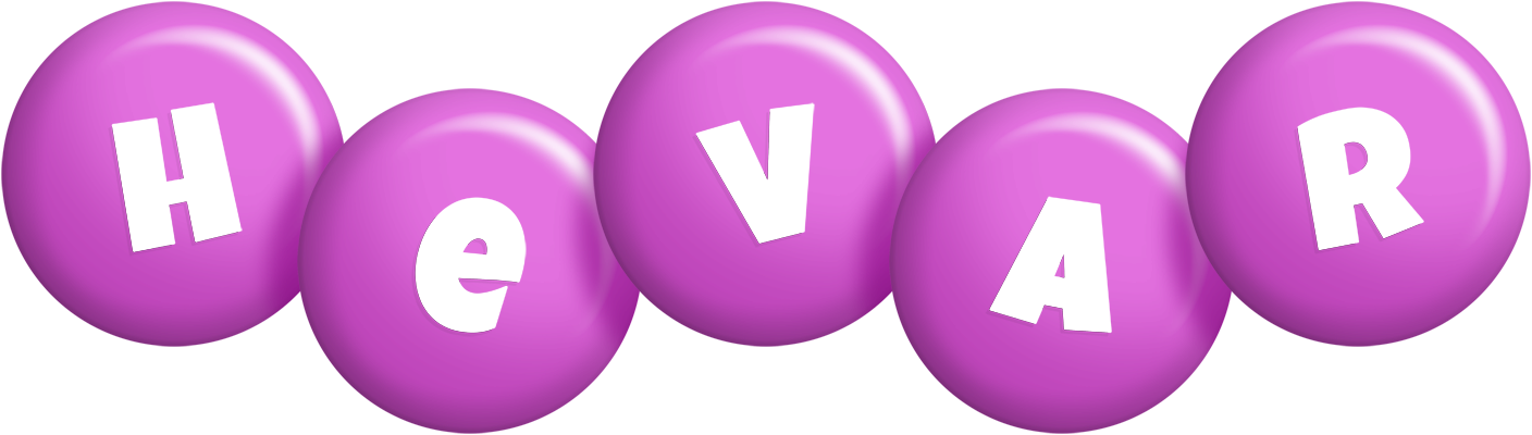 Hevar candy-purple logo