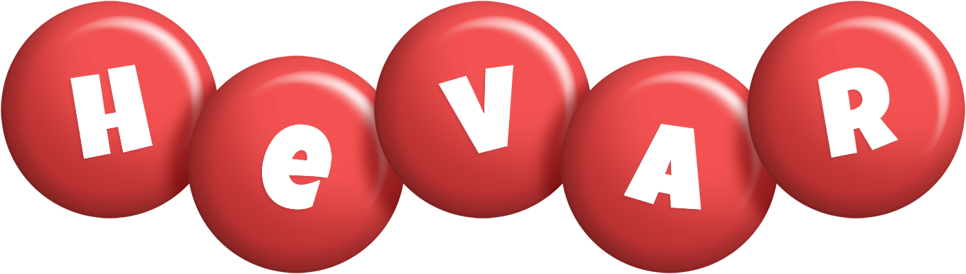 Hevar candy-red logo
