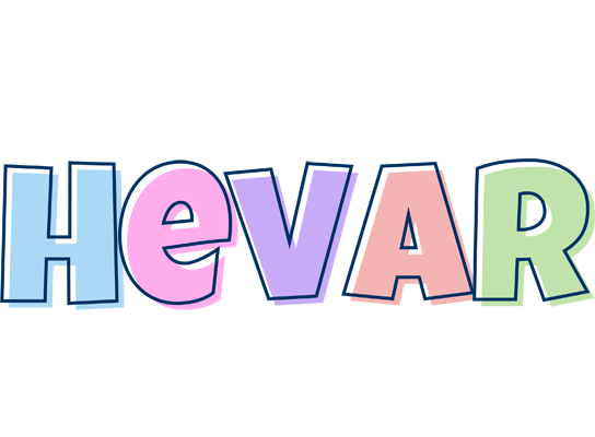 Hevar pastel logo