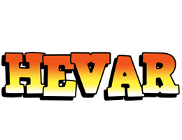 Hevar sunset logo