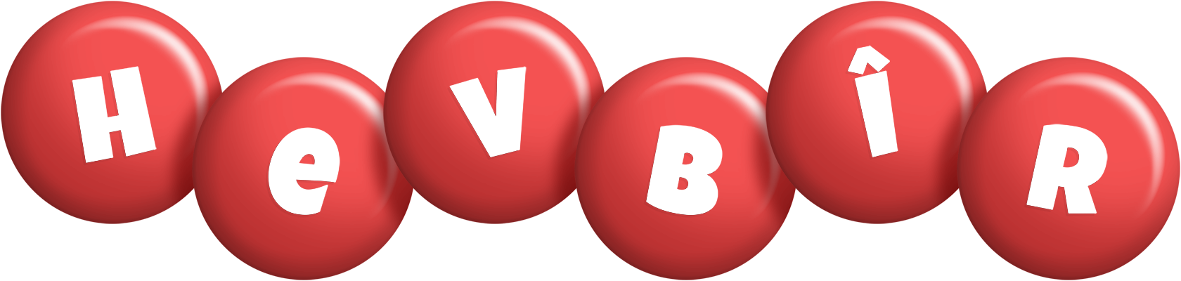Hevbîr candy-red logo