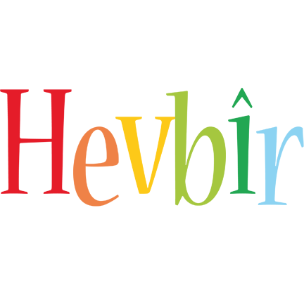 Hevbîr birthday logo