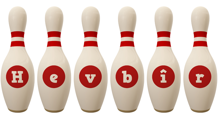 Hevbîr bowling-pin logo