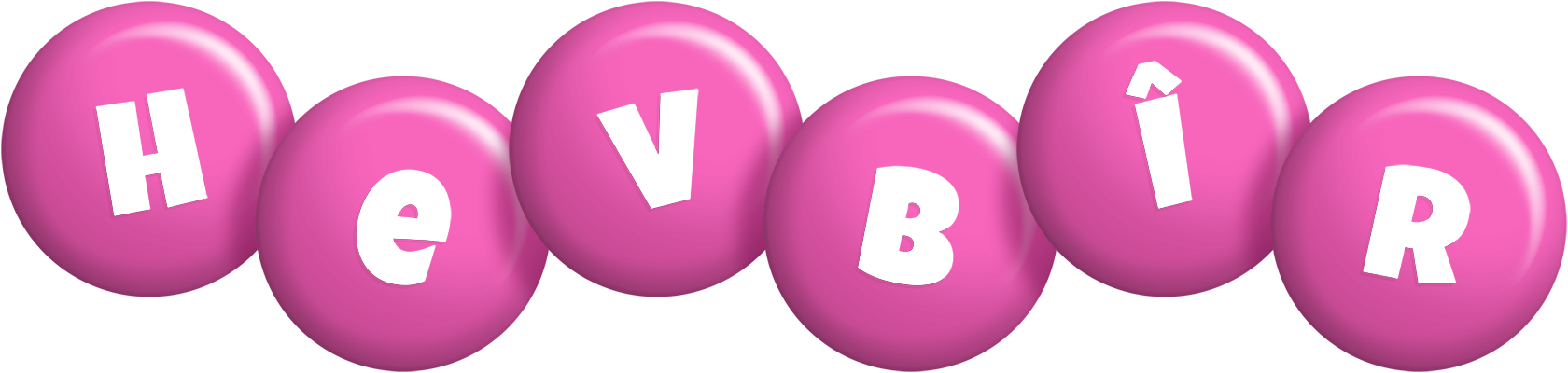 Hevbîr candy-pink logo