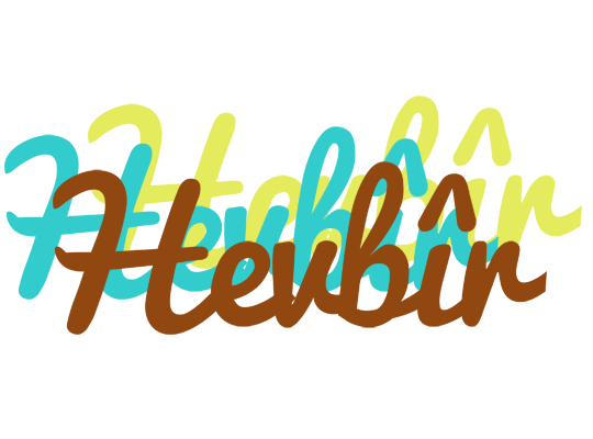 Hevbîr cupcake logo
