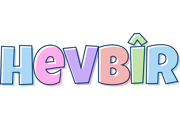 Hevbîr pastel logo