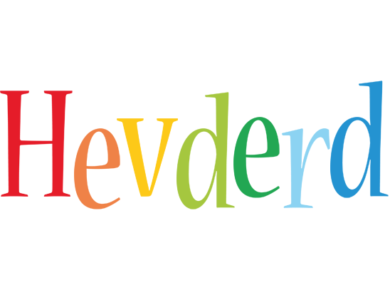 Hevderd birthday logo