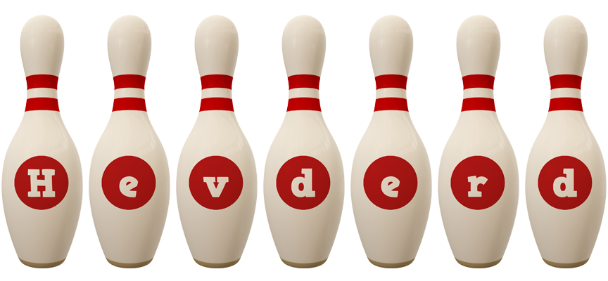 Hevderd bowling-pin logo