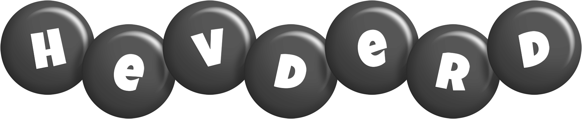 Hevderd candy-black logo