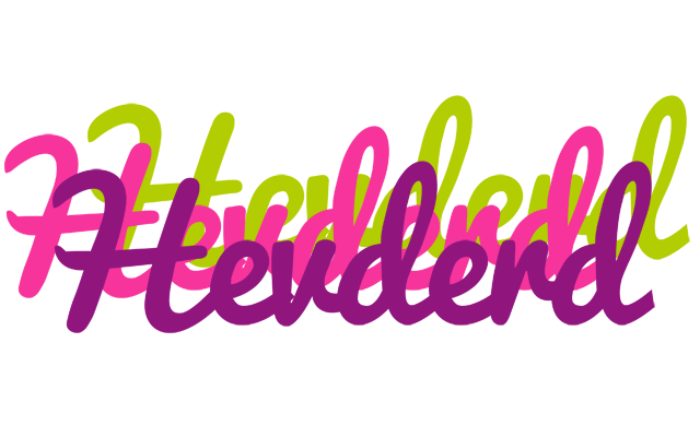 Hevderd flowers logo