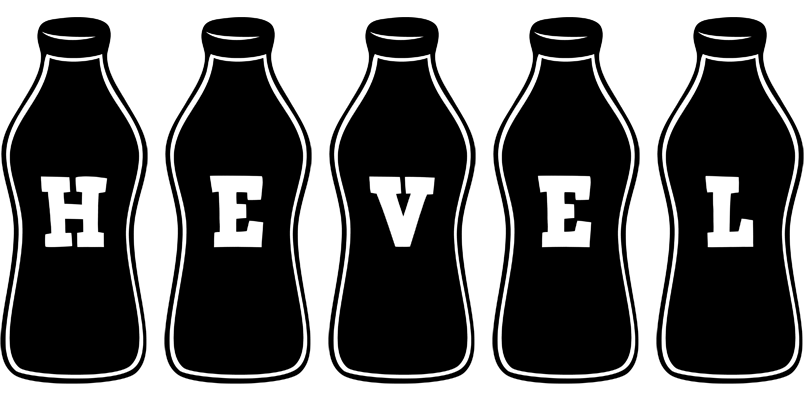 Hevel bottle logo