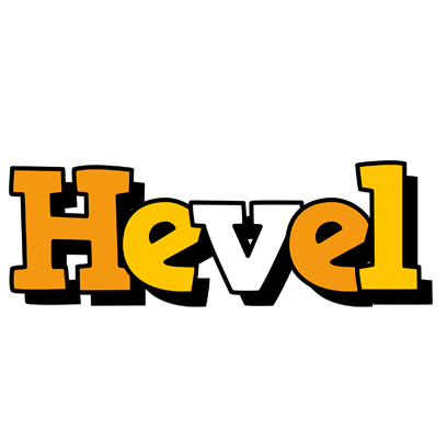 Hevel cartoon logo