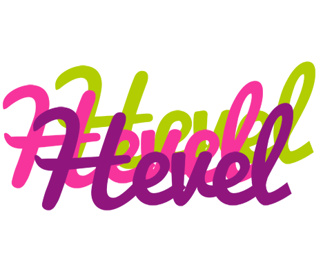 Hevel flowers logo