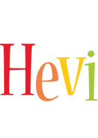 Hevi birthday logo