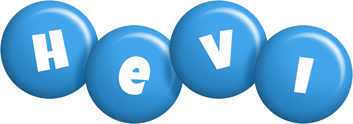 Hevi candy-blue logo