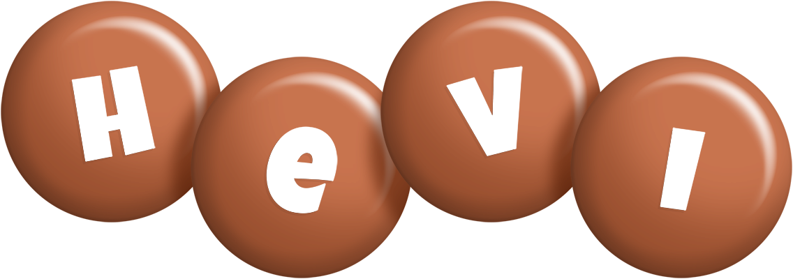 Hevi candy-brown logo