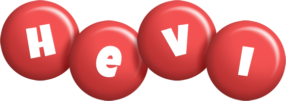 Hevi candy-red logo