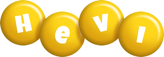 Hevi candy-yellow logo