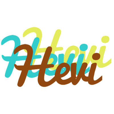 Hevi cupcake logo