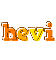 Hevi desert logo