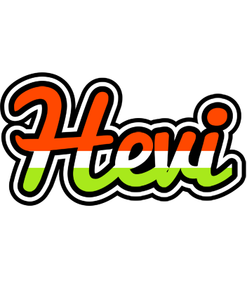 Hevi exotic logo