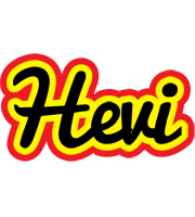 Hevi flaming logo