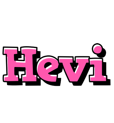 Hevi girlish logo
