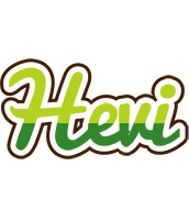 Hevi golfing logo