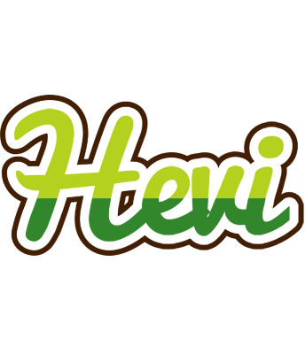 Hevi golfing logo