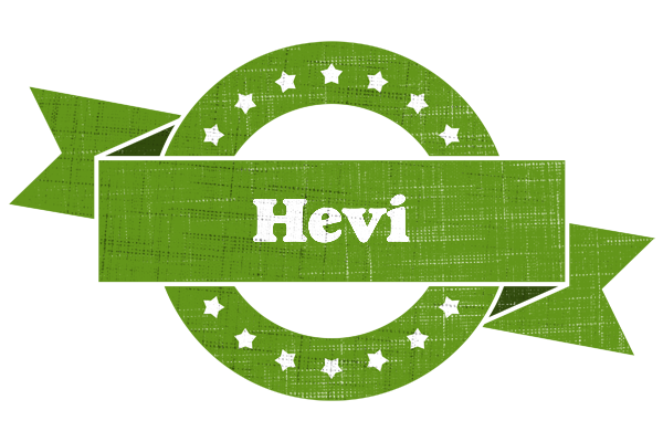Hevi natural logo