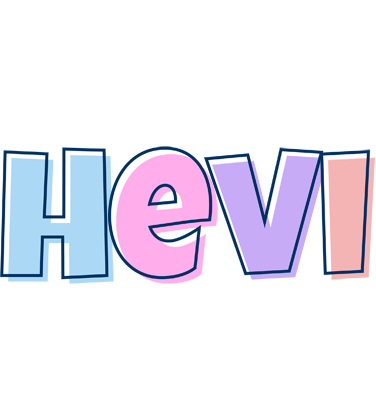 Hevi pastel logo