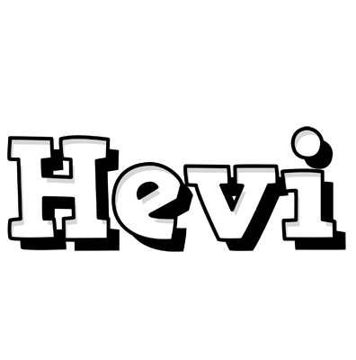 Hevi snowing logo