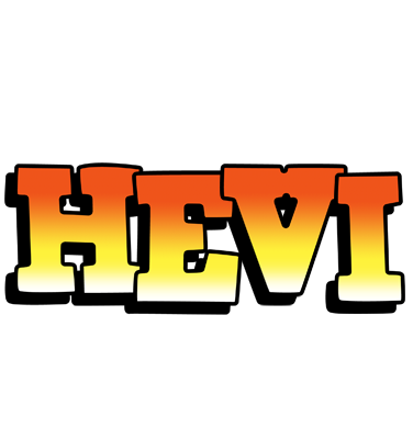 Hevi sunset logo